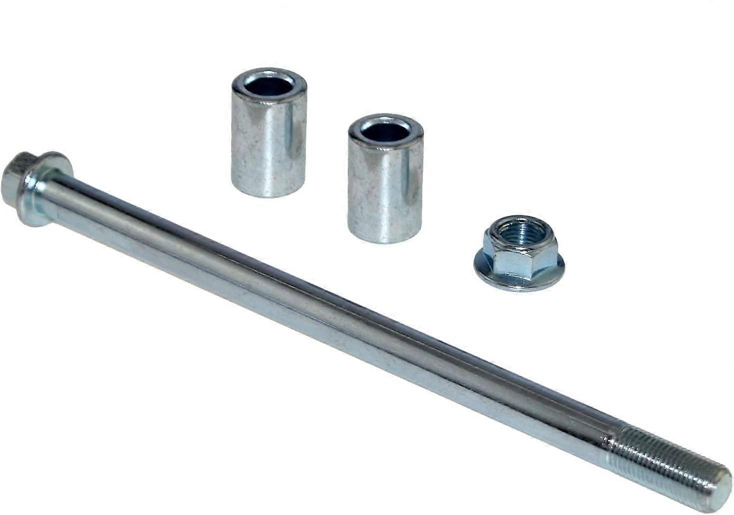 Dirt Bike Wheel Axle 12mm x 230mm Steel Shaft with Spacers for Honda CRF50 XR50 70160cc Pit Bike