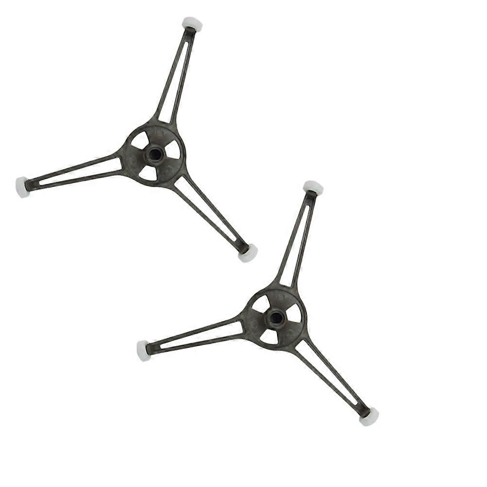 Black Microwave Glass Plate Bracket for Microwave Oven 2Pcs Replacement Set