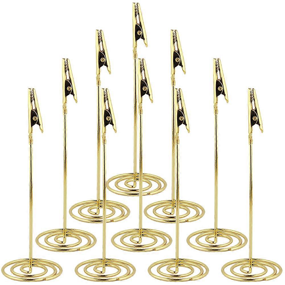 Multi-Function Picture Holder Desktop Card Clips for Holding 50Pcs Silver Memo Holders