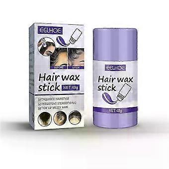 2025 Haarwachs Stick für Frauen Styling Frizz Fixed Fluffy Gel Perfect Line Professional Lang anhaltende starke Haarhaltecreme 40g