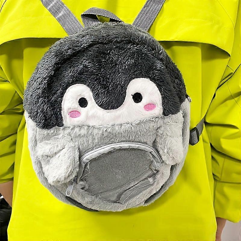 Charming Penguin Backpack - Lightweight, Durable with Adjustable Straps & Zip Closure, Polyester Lined - Ideal for Outin [jkw]