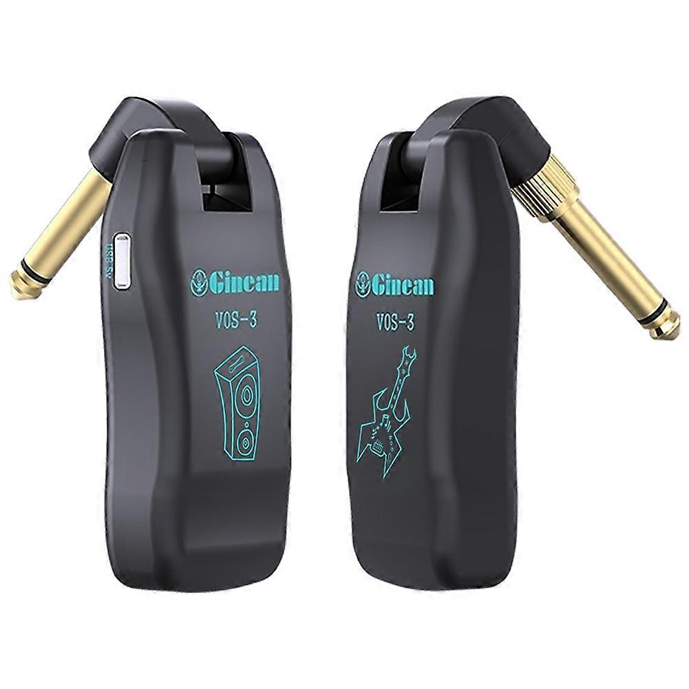 Trådlöst gitarrsystem 2.4G trådlös gitarr sändare mottagare set för elgitarr bas violi