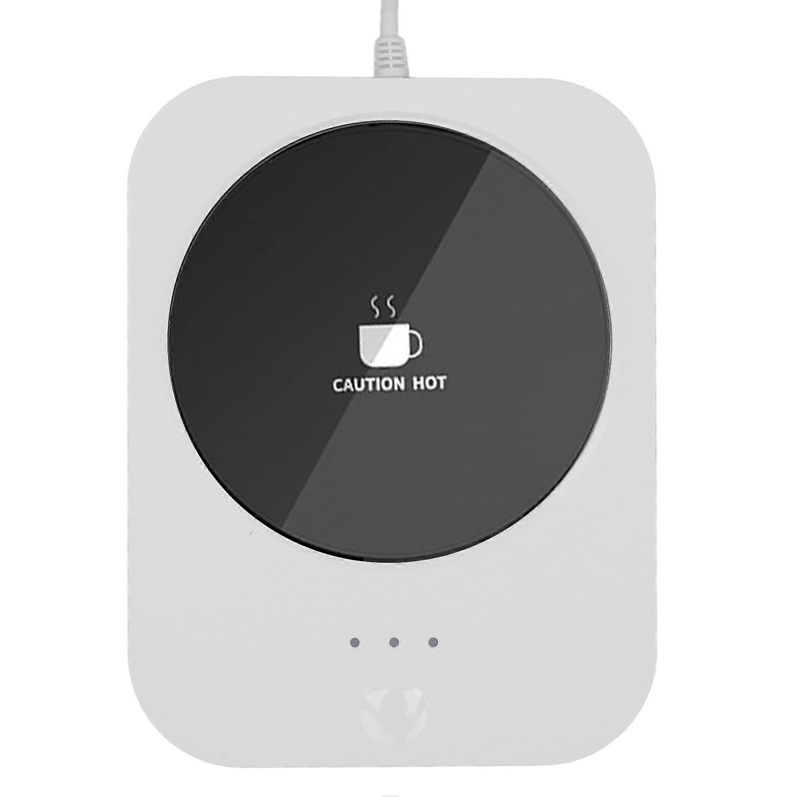 Coffee Mug Warmer USB Powered with 3Level Temperature Control and Auto Shut Off, White