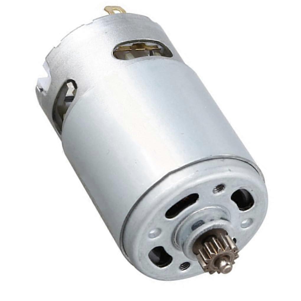 Speed Cordless Drill Motor for Metal, Durable Electric Design, Easy Installation, Silver