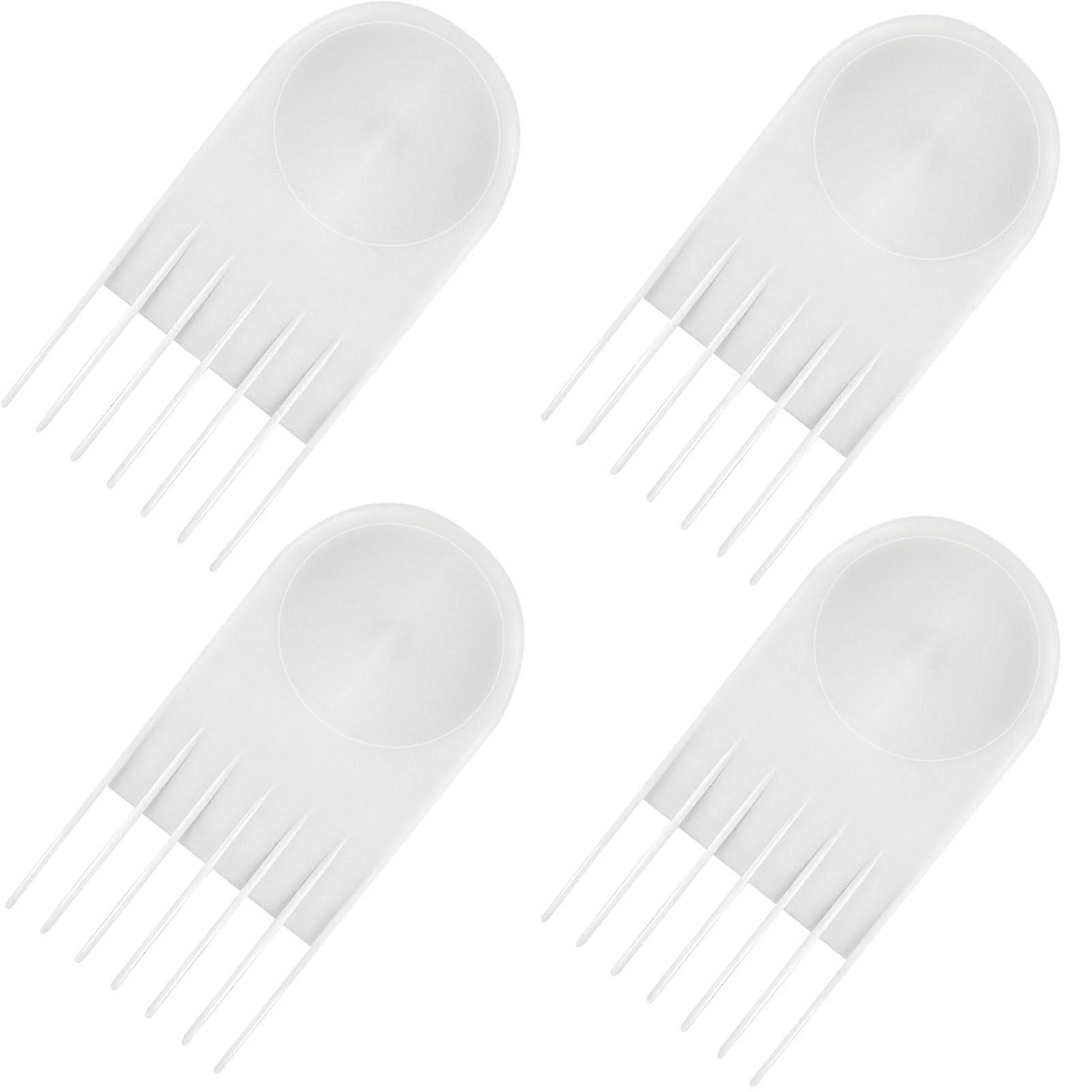 2Pcs Vegetable Chopper Cleaning Tool Fork with Precision Teeth and Ergonomic Grip for Kitchen