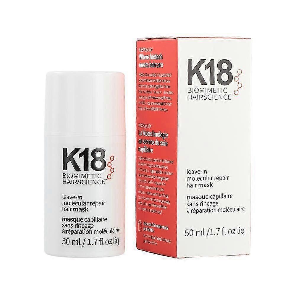 K18 Leave-in Molekylær Reparerende Hårmaske - 50ml