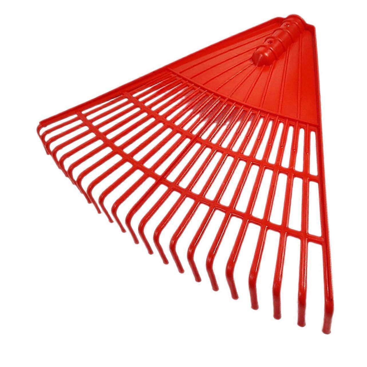 Garden Leaf Rake Lightweight Ergonomic Hand Rake for Lawns and Debris Removal