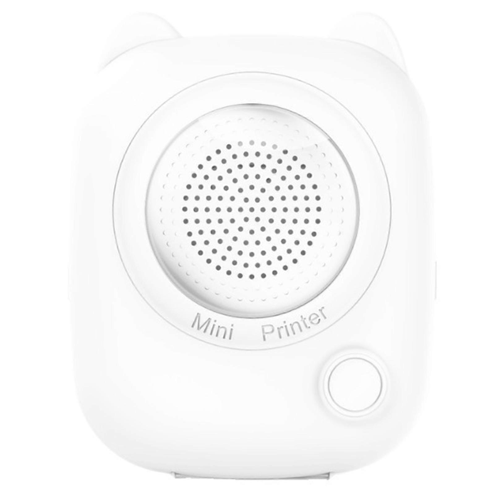 Portable Mini Bluetooth Printer - Inkless Pocket Printer for Labels, Receipts, Stickers