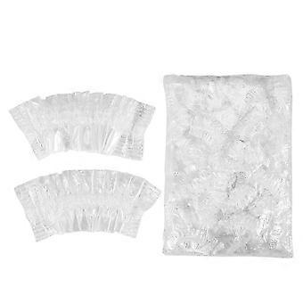 100 pezzi monouso per bagno, doccia/tintura dei capelli, protezioni auricolari impermeabili per uso in salone/casa js