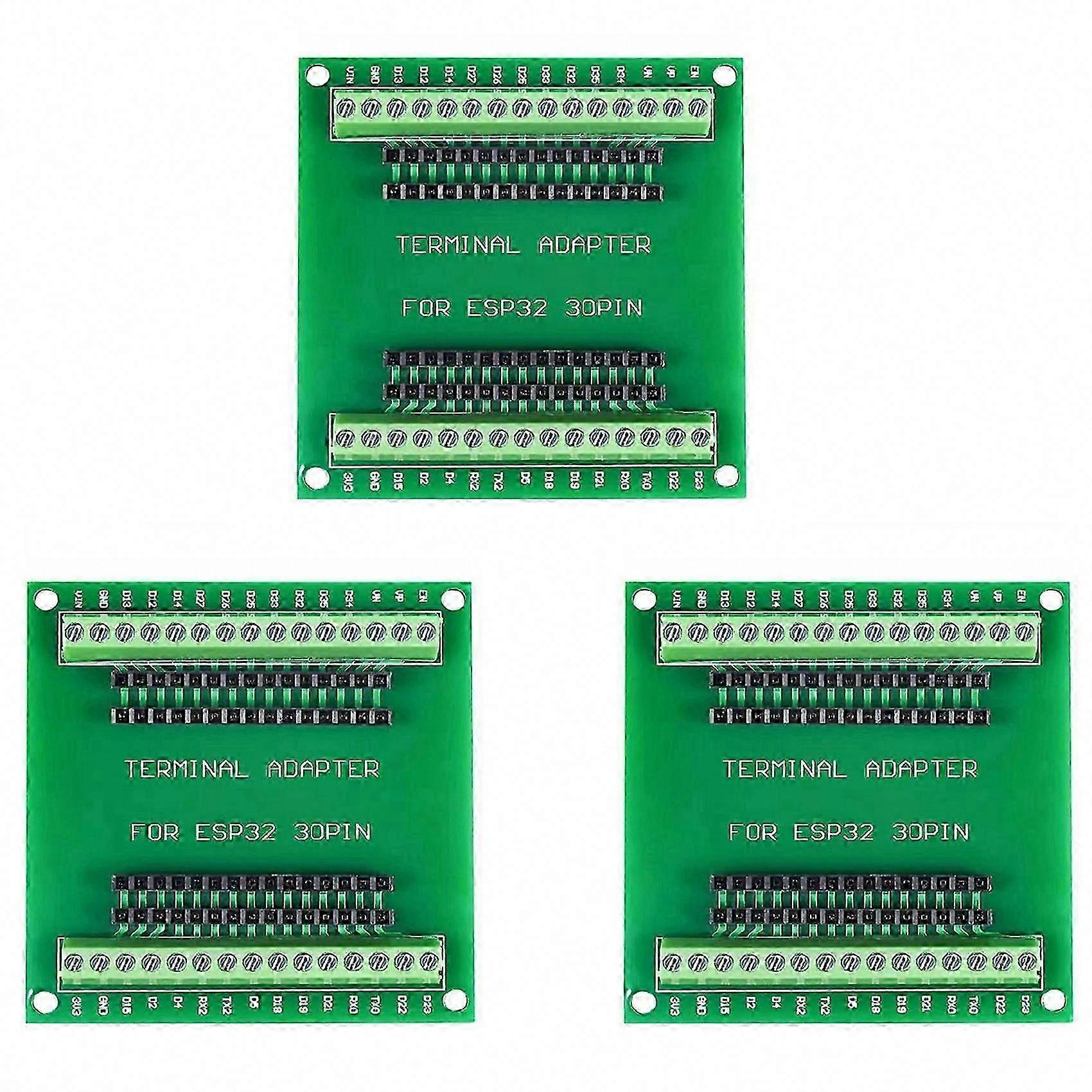 30-Pin GPIO Expansion Board for ESP32 Development-Compatible with 30-Pin Modules
