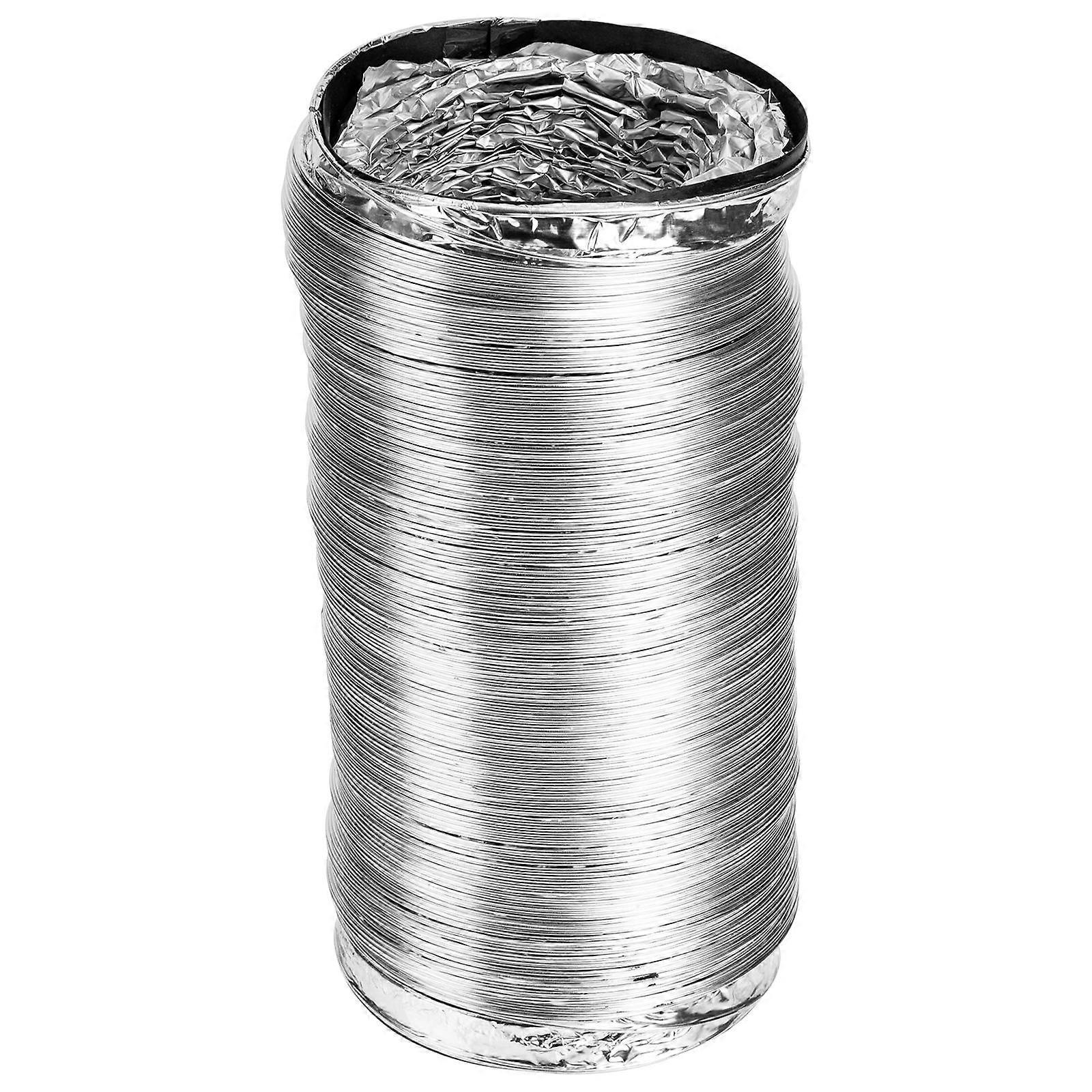 Silver Aluminum Foil Ducting Hose for Kitchen Ventilation Use