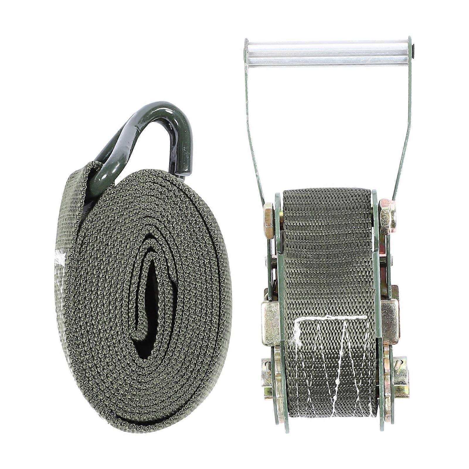 Ratchet Tie Down Belt Bundling Strap for Motorcycle 1Set