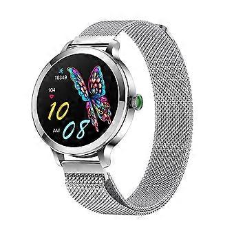 Smartwatch für Damen mit Bluetooth-Anruffunktion, Herzfrequenzmesser, AMOLED-Display und IP68-Wasserschutz