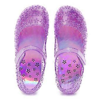 YOUSNH Scarpe da principessa per bambine Sandali in gelatina Mary Jane Scarpe da ballo per feste per bambini Sandali per bambini piccoli 11