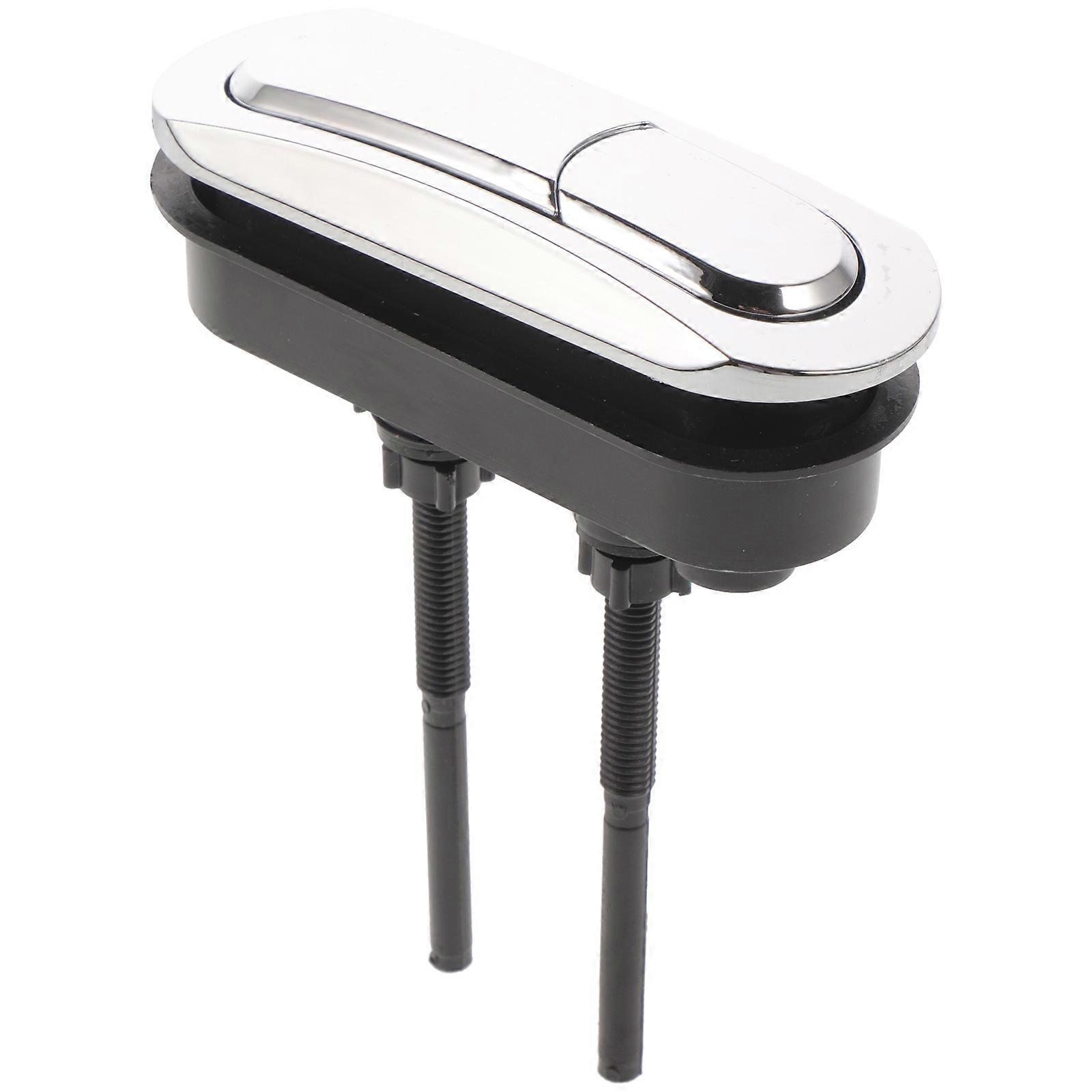Dual Flush Toilet Button Oval Shape Toilet Replacement Button Push Button