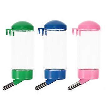 Hängender Wasserspender für Kaninchen, automatische Trinkflasche für Haustiere, 6 Stück