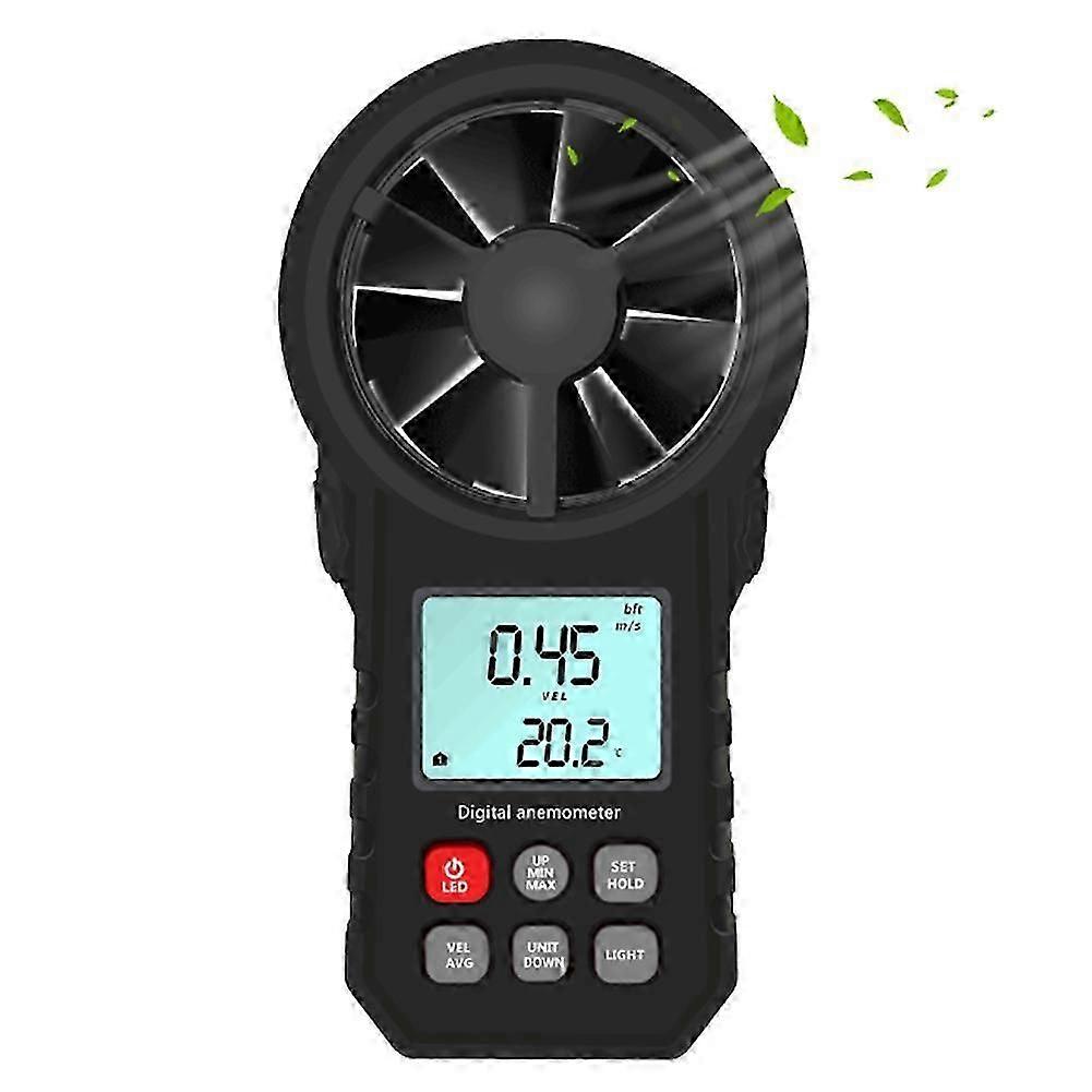 MS6252A Handheld Anemometer Rotatable Air Flow Rechargeable Anemometer