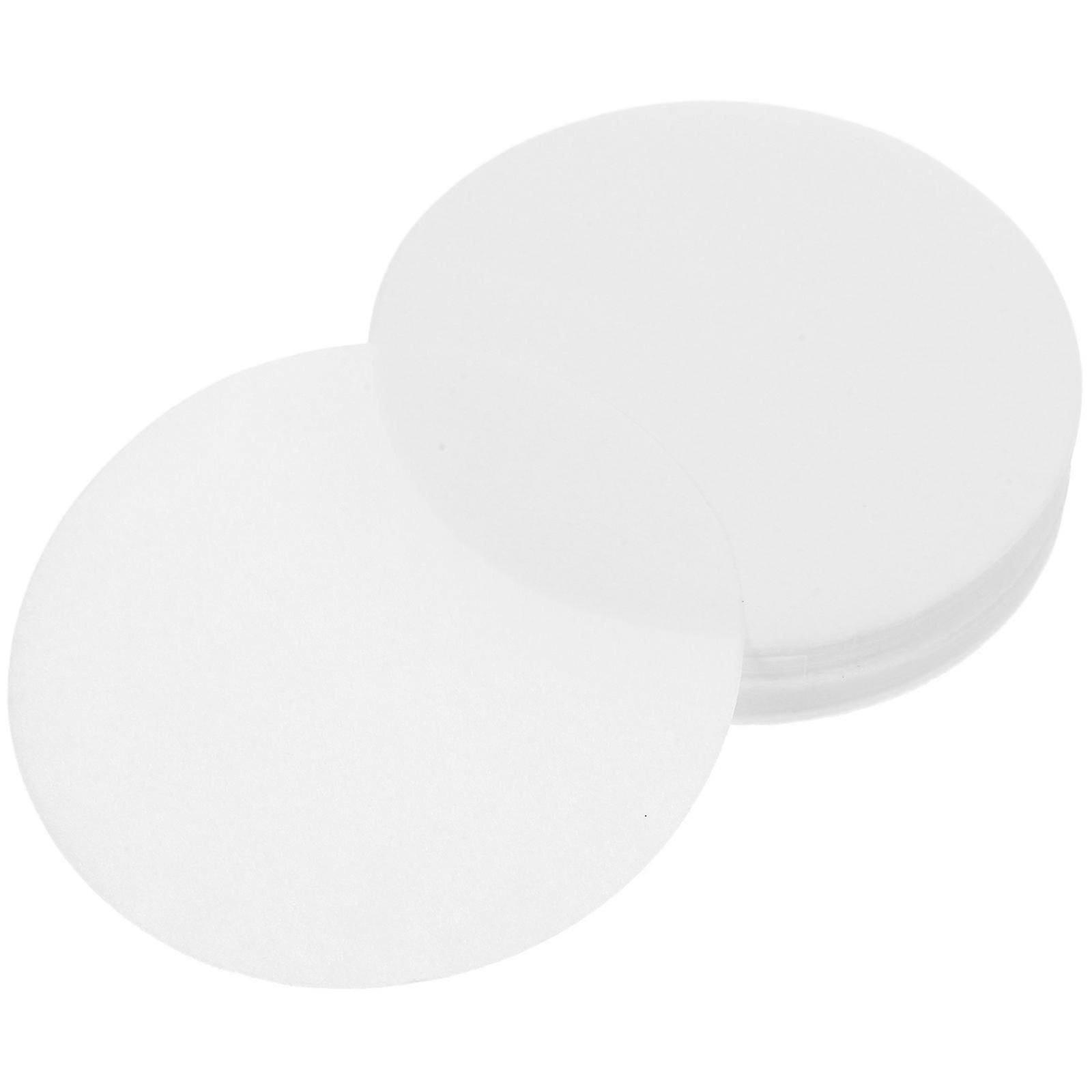 Round Coffee Filter Papers, 100Pcs, White, for Espresso Brewing