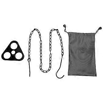 Stainless Steel Outdoor Cooking Tripod Stand For Pot Pan And Campfires Meal Practical Hanging Grilling Rack  Silver