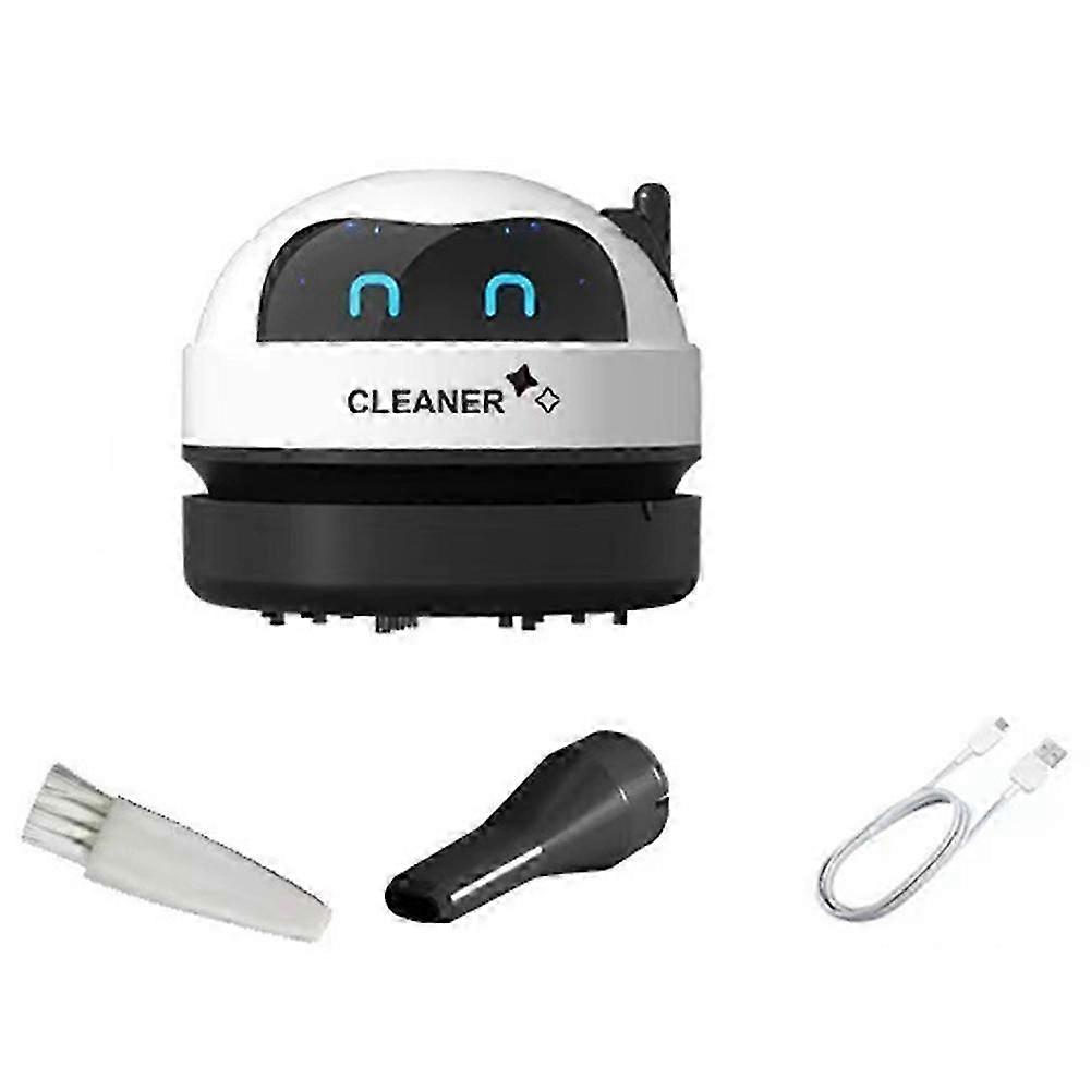 USB Mini Vacuum Cleaner compatible with Desk, Handheld Table Sweeper compatible with Desk
