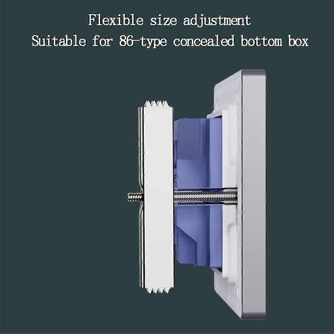 86 Type Multi-Function Bottom Box Dark Box Repairer Universal Junction Box Repairer Switch Socket Box Support Rod Fixing