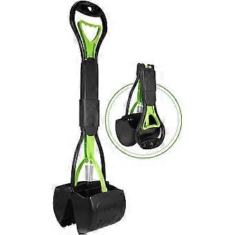 Non-Breakable Pet Pooper Scooper for Dogs and Cats with Long Handle High Strength Material and Durable Spring for Easy Grass and Gravel Pick Up