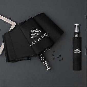 10 Ribs Windproof Automatic Umbrella, All Weather Daily Use Umbrella