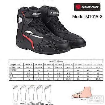 Bottes de moto Botas Moto Microfibre Cuir Motocross Chaussures de course hors route Moto Chaussures d’équitation Hommes Moto Bottes