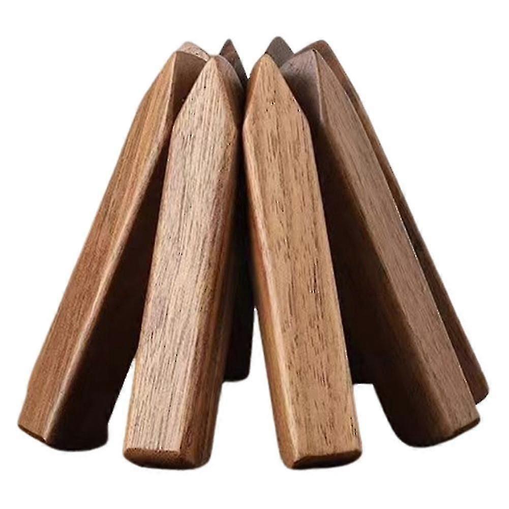 Walnut Trivet Mat Heat Resistant Table Protector