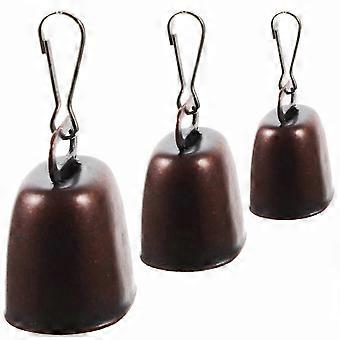 9Pack Metal Pet Tracking Bells with Quick Clips Anti Theft Alert Jingles Dog Cat Collar