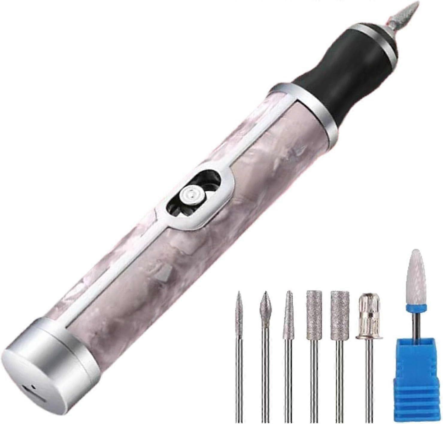 Electric nail file, manicure grinder,Pink