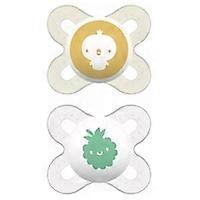 Unisex start pacifier 0-2m 2 units