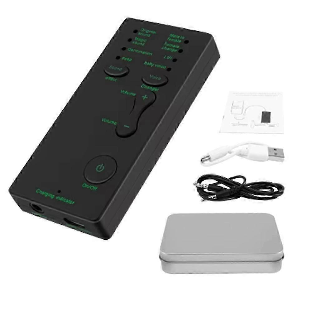 Voice Changer Different Sound Changes Device compatible Computer Laptop Mobile Phone