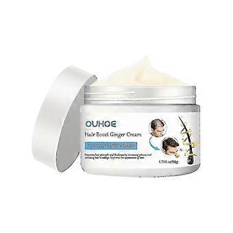 Ginger Dense Hair Cream Scalp Massage urishing Hair Root Soft Strong Thick Solid Hair N-XWD