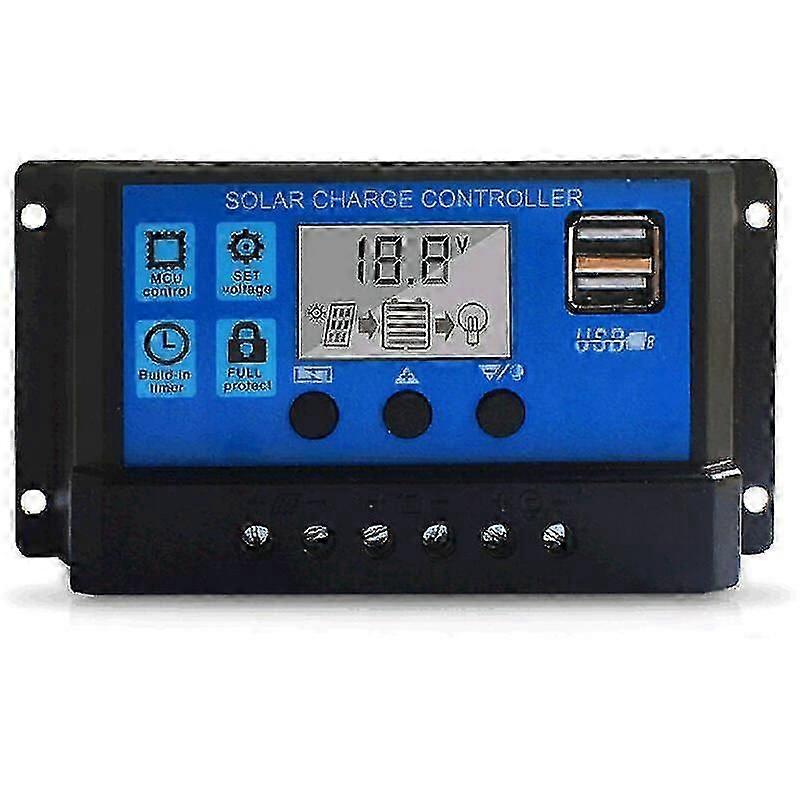 60A solar controller 30A LCD solar controller Automatic identification 12v24v
