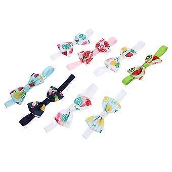 Kitten Bow Tie Collar for Puppy Bow Tie 8Pcs Adjustable Small Dog Cat Accessories