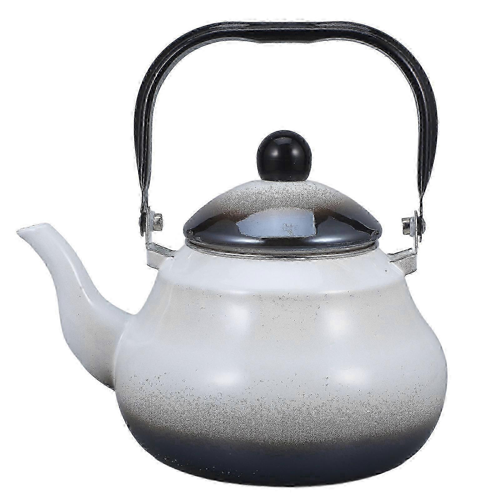 Multi Color Enamel Tea Kettle 2L for Home Kitchen