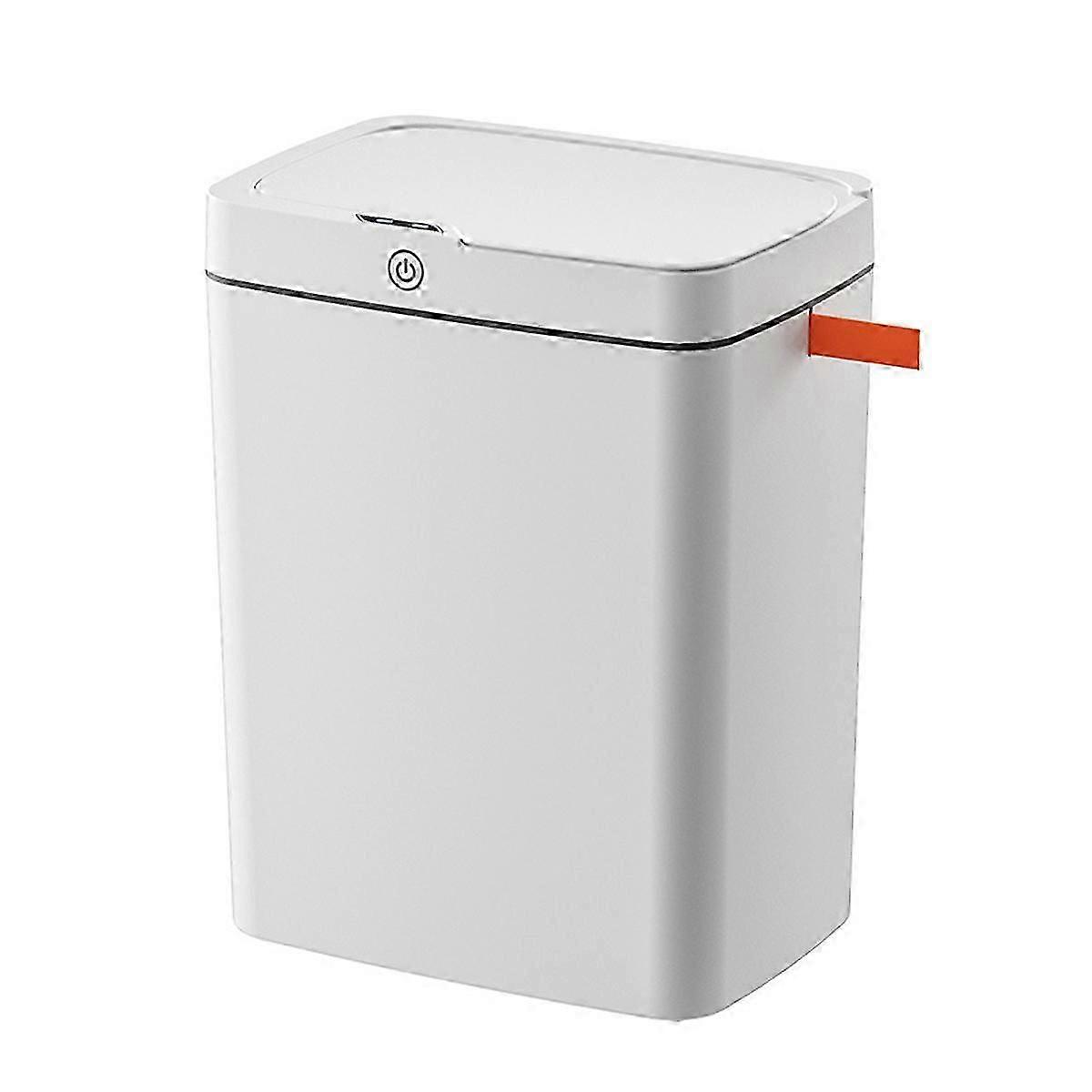 Automatic sensor trash can, bathroom trash can with automatic opening lid, fully automatic sensor trash can