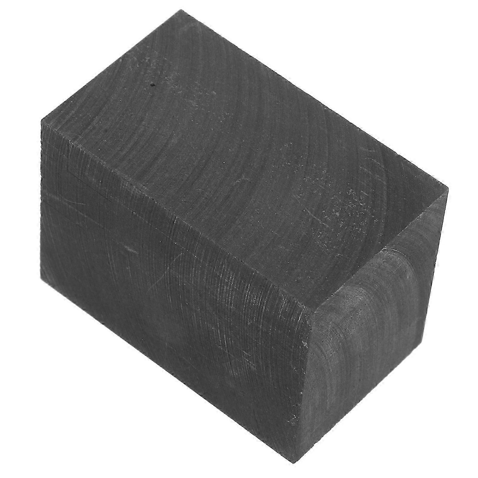 Versatile Graphite Molds For Casting Metals In Jewelry Making Rectangular Shape High Temperature Tolerance Black 1Pcs