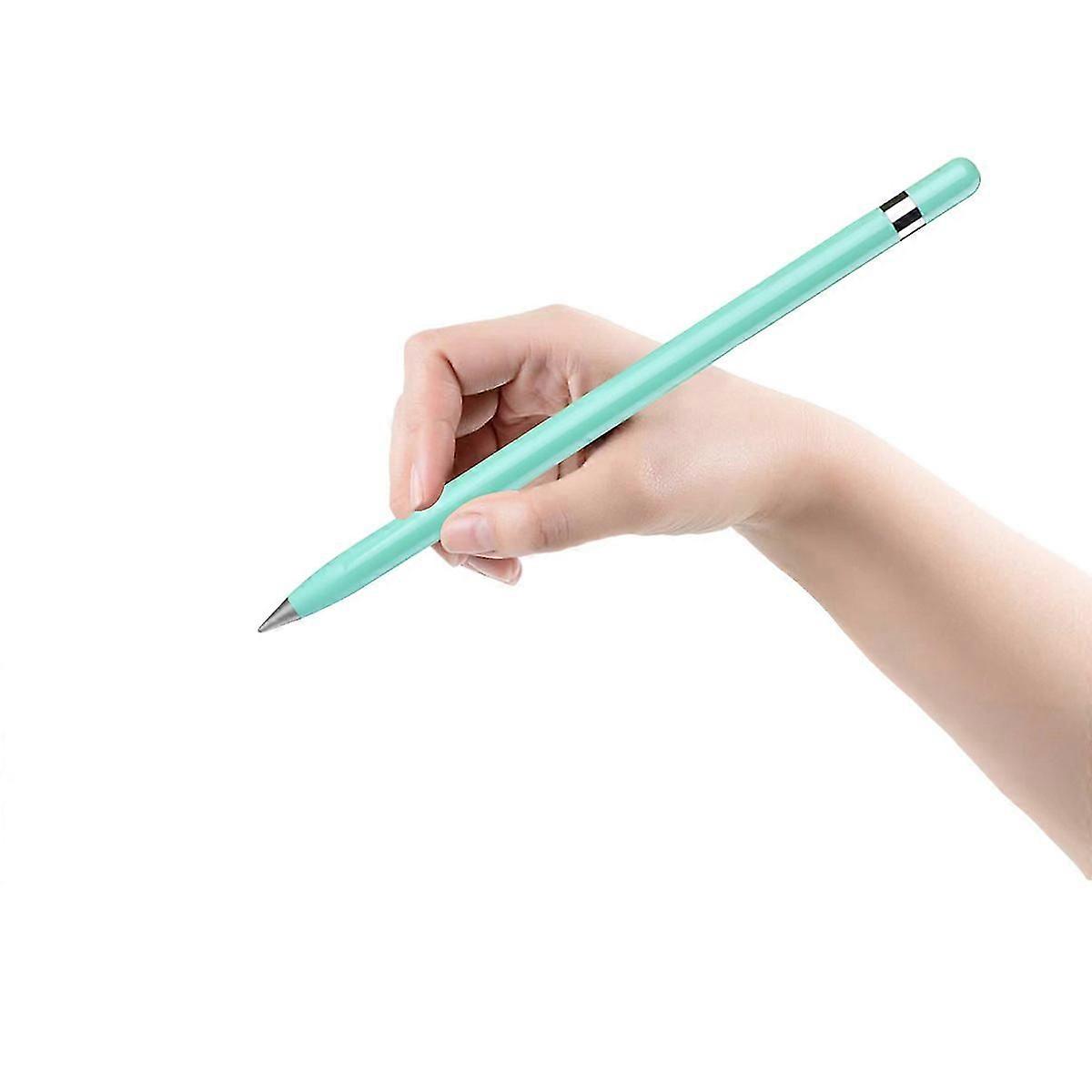 Crayon éternel pour écrire, 1 stylo vert clair