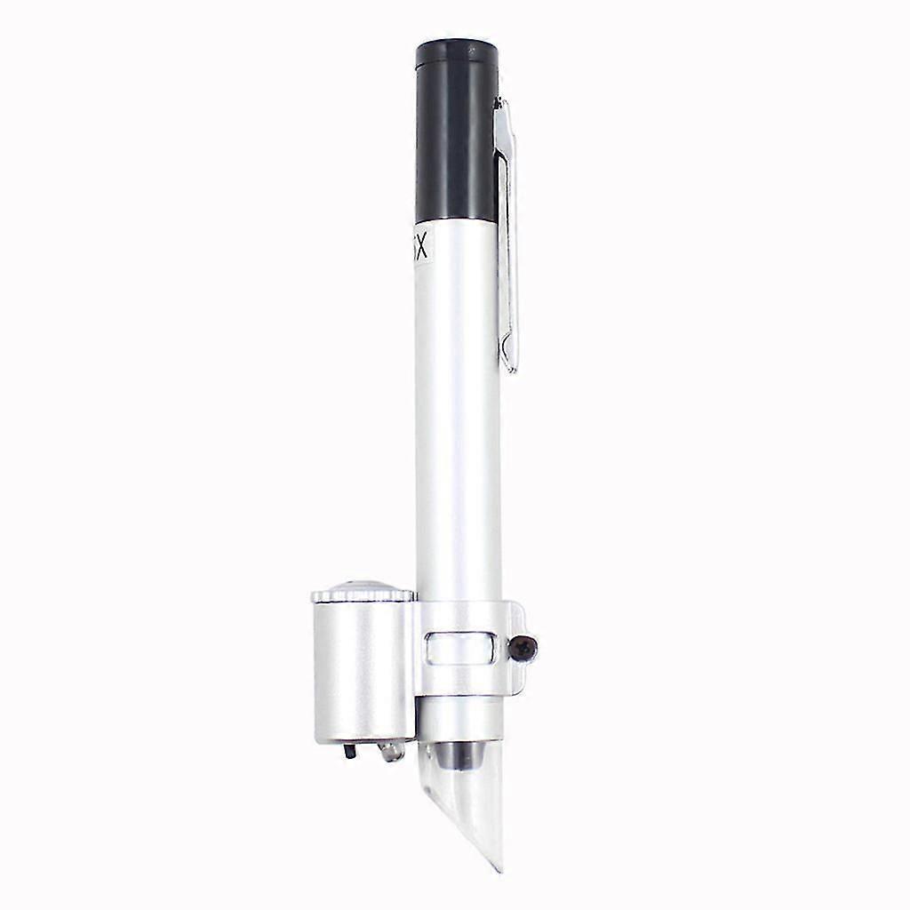 Pen Type Microscope Mini Magnifier Professional 50X Pocket Microscope Portable