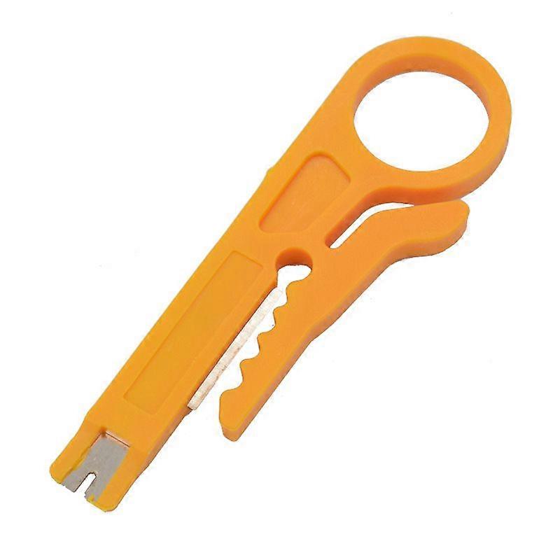 Installation Tool - Network Stripper - Installation Tool for Network Sockets, Installation Cable, Patch Panel, Strips - Cable Punch Down Tool - Oran