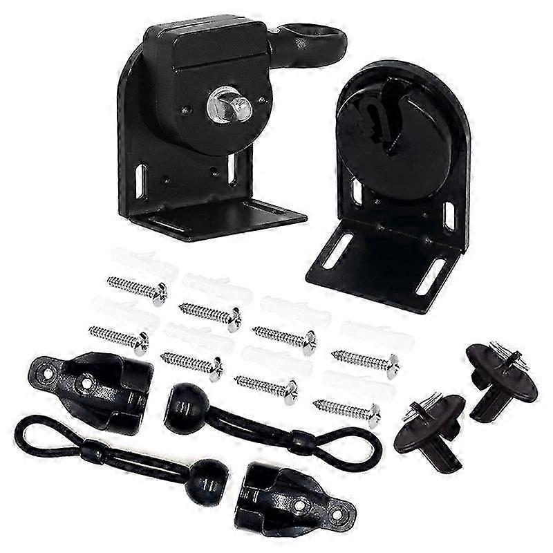 Cordless Bracket Kit, Mounting Bracket compatible with Outdoor/Indoor Sun Blind