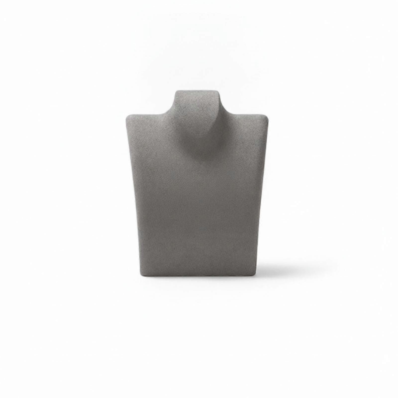 Professional Necklace Display Bust | Stable Tabletop Design, Textured Surface