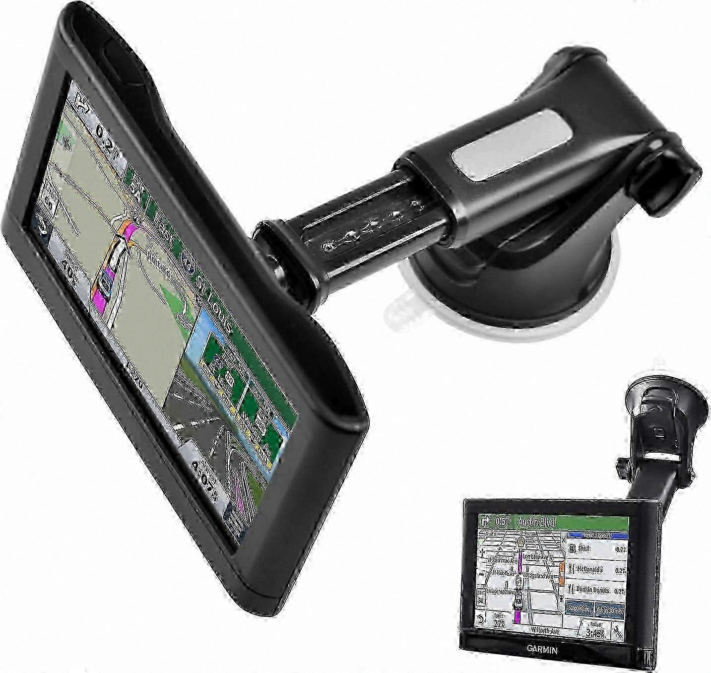 GPS Suction Cup Mount with Quick Extension Arm Compatible with Garmin, Easy Installation