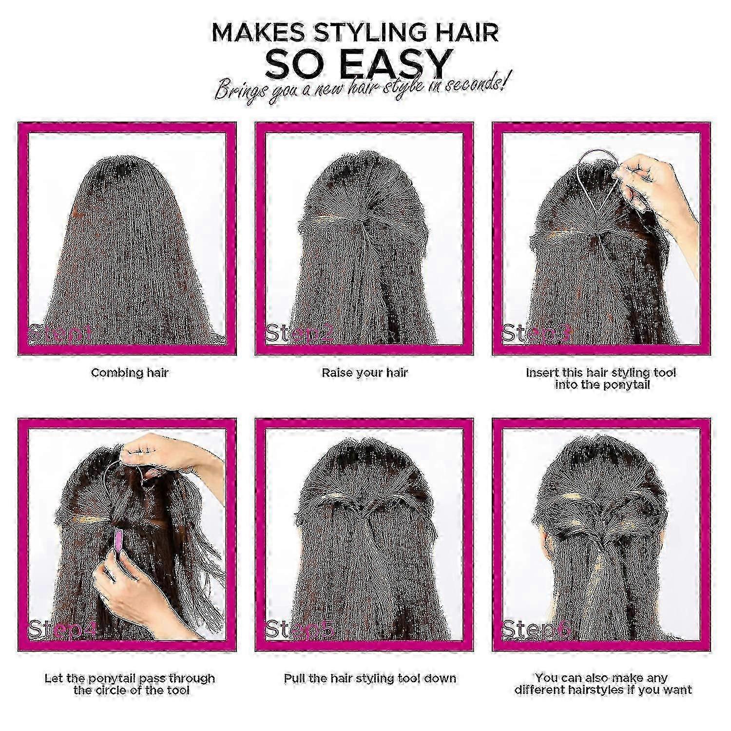 Bendable Hair Braid & Ponytail Tool