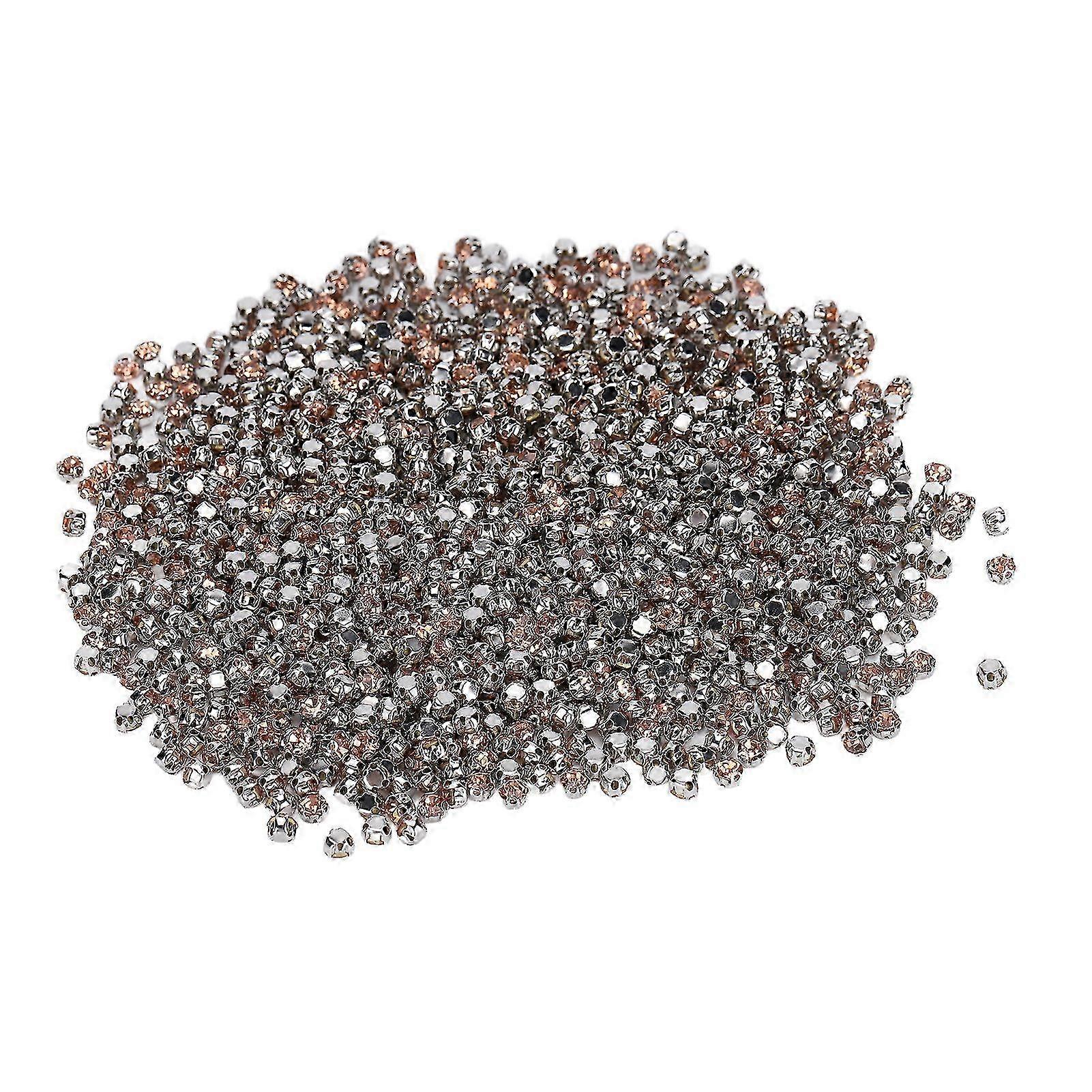 1440pcs Flatback Steel-Back Rhinestones
