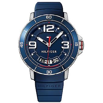 Tommy hilfiger Trevor Steel Quartz Analog Man Watch with Silicone Bracelet 1791250