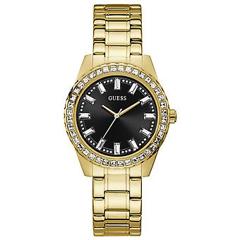 Guess watches ladies sparkler watch for Women Analog Quartz with stainless steel bracelet GW0111L2