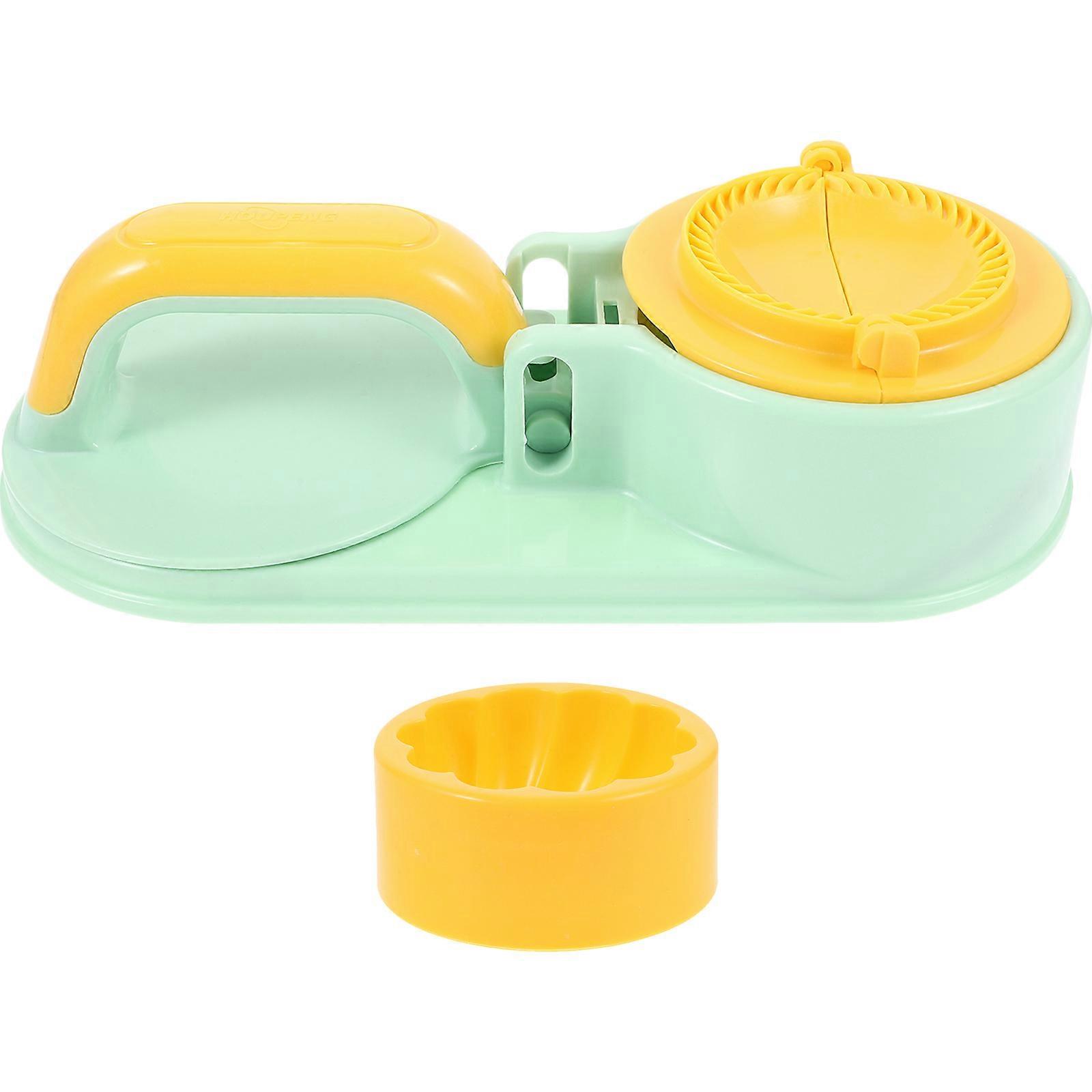 2 in 1 Dumpling Maker Mold for Labor Saving 1Set Kitchen Dough Pressing